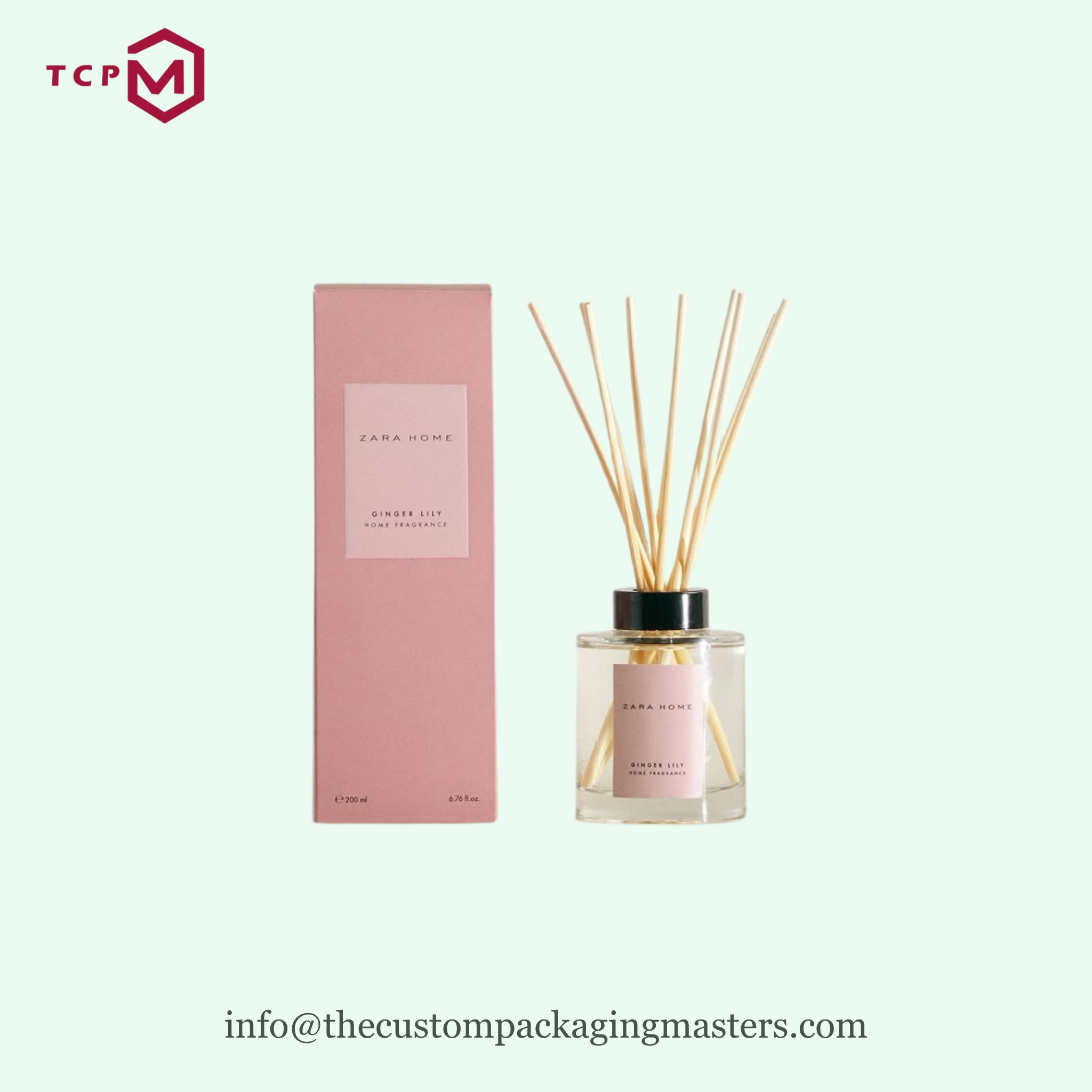 The Custom Packaging Masters Reed Diffuser Packaging