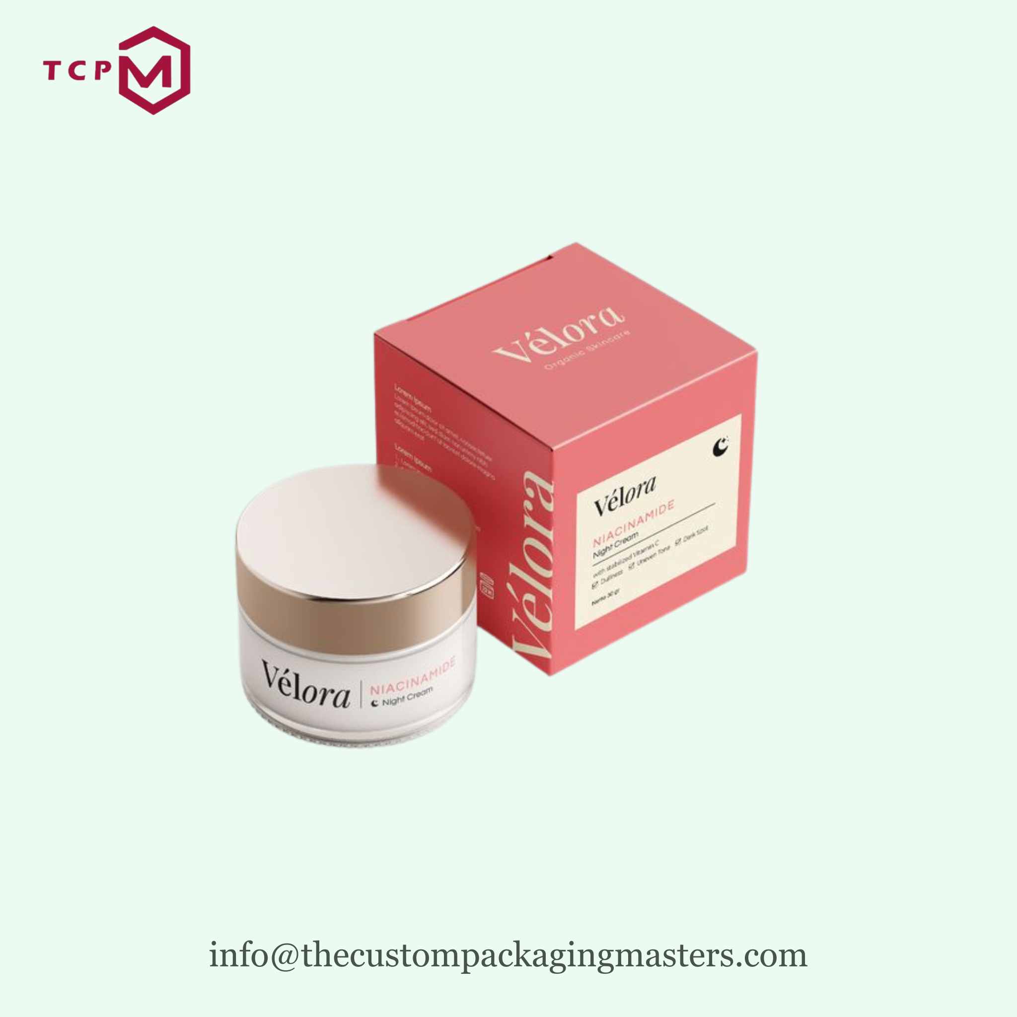 Custom Cream Boxes