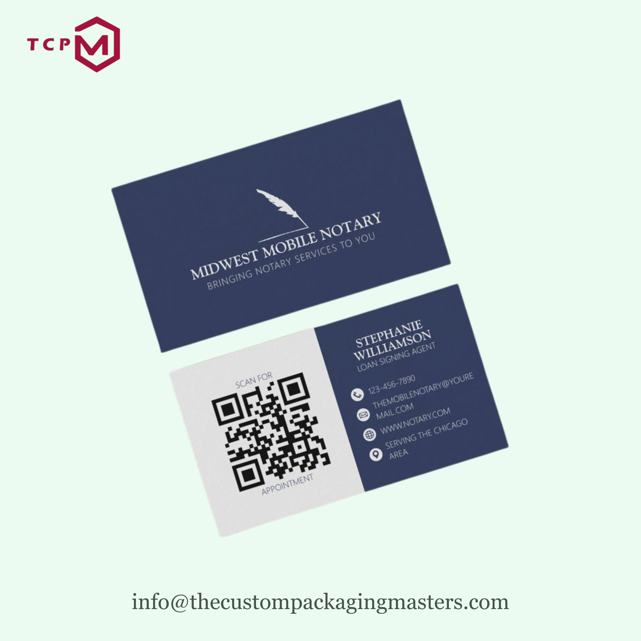 The Custom Packaging Masters Custom Business Cards - Image 2