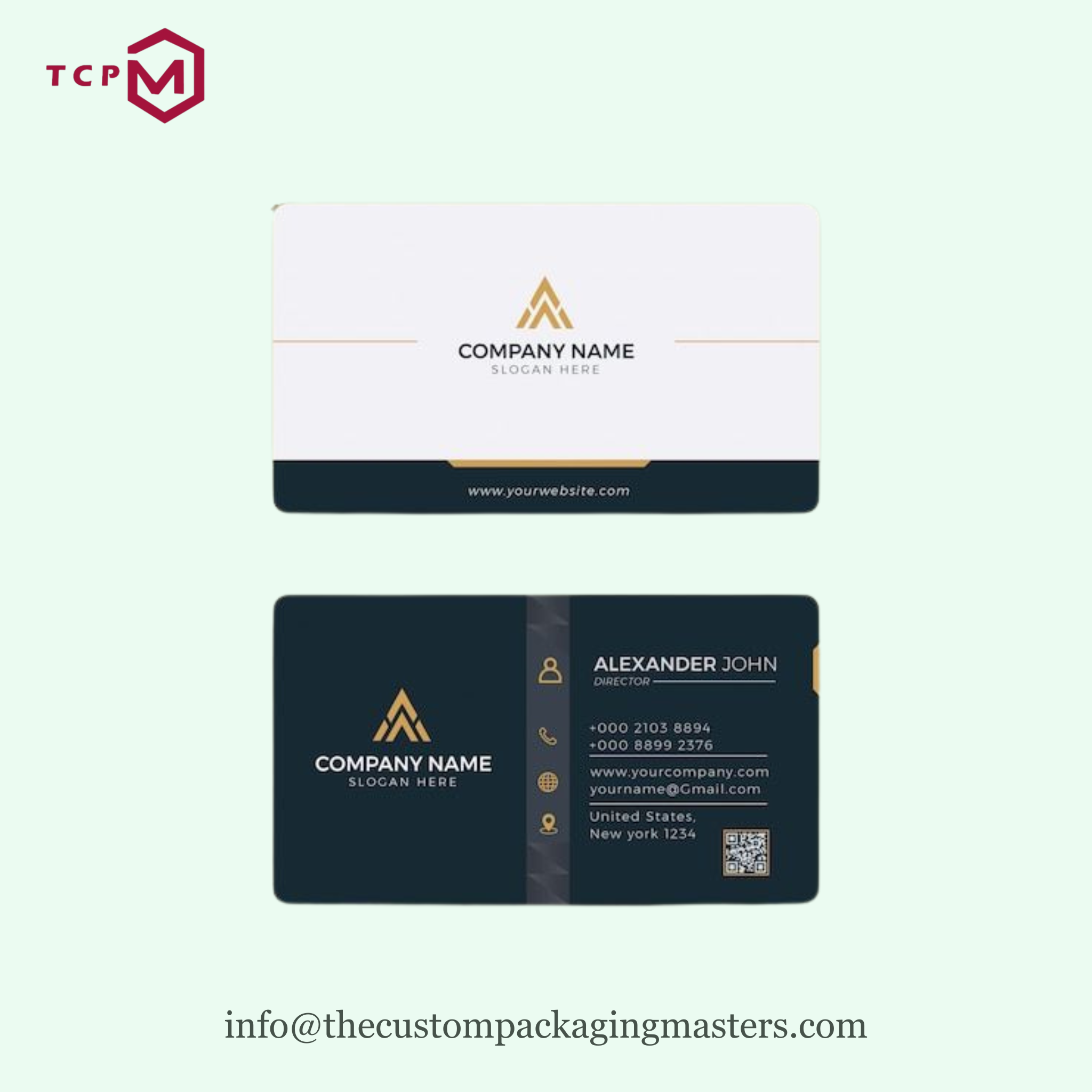 The Custom Packaging Masters Custom Business Cards - Image 3