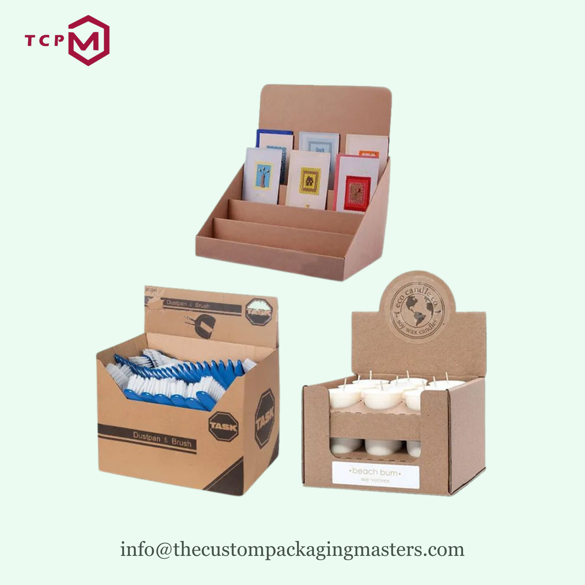 Custom Kraft Display Boxes